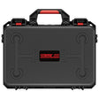 For DJI Mini 4 Pro STARTRC Drone Kit Waterproof ABS Suitcase Storage Box(Black Red) - Carry Cases & Bags by STARTRC | Online Shopping South Africa | PMC TechLife | Buy Now Pay Later Mobicred