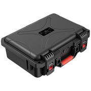 For DJI Mini 4 Pro STARTRC Drone Kit Water-resistant ABS Suitcase Storage Box(Black Red)