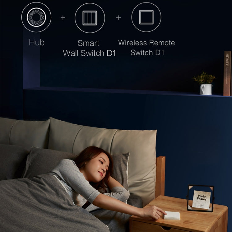 Original Xiaomi Youpin Aqara Smart Wall Switch D1, Zero FireWire Three Button Version
