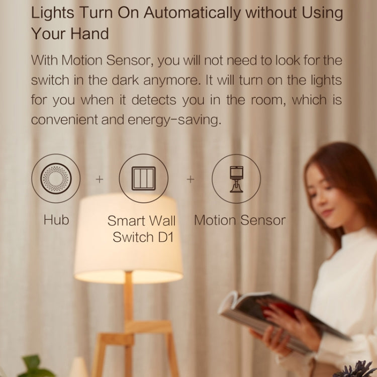 Original Xiaomi Youpin Aqara Smart Wall Switch D1, Zero FireWire Three Button Version