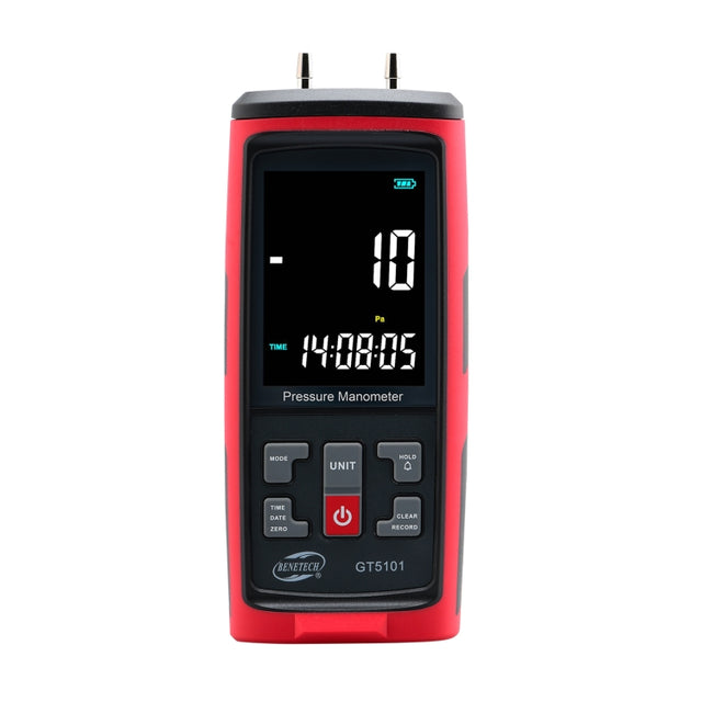 BENETECH GT5101 LCD Display Differential Pressure Meter, Specification:125Pa