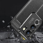 For vivo S17/S17 Pro/V29 5G Litchi Texture Shockproof TPU Phone Case(Black)