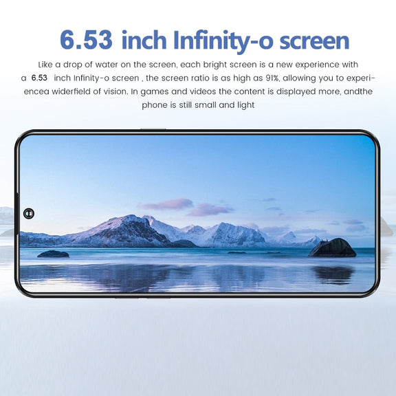 S23 Ultra / U19, 3GB+64GB, 6.53 inch Screen, Face ID & Side Fingerprint Identification, Android 9.1 MTK6753 Octa Core, Network: 4G, Dual SIM(Black)