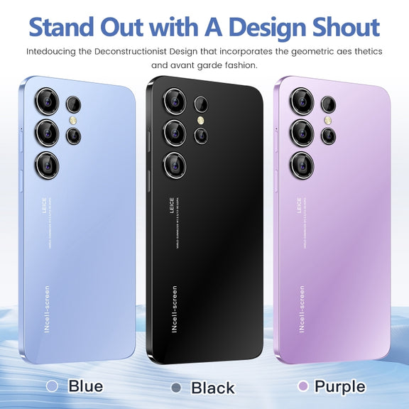 S23 Ultra / U19, 3GB+64GB, 6.53 inch Screen, Face ID & Side Fingerprint Identification, Android 9.1 MTK6753 Octa Core, Network: 4G, Dual SIM(Black)