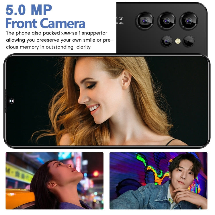 S23 Ultra / U19, 3GB+64GB, 6.53 inch Screen, Face ID & Side Fingerprint Identification, Android 9.1 MTK6753 Octa Core, Network: 4G, Dual SIM(Black)