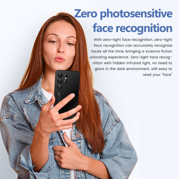 S23 Ultra / U19, 3GB+64GB, 6.53 inch Screen, Face ID & Side Fingerprint Identification, Android 9.1 MTK6753 Octa Core, Network: 4G, Dual SIM(Black)