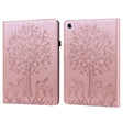 For Samsung Galaxy Tab A9+ Tree & Deer Embossed Leather Tablet Case(Pink) - free shipping - PMC TechLife - Order now!
