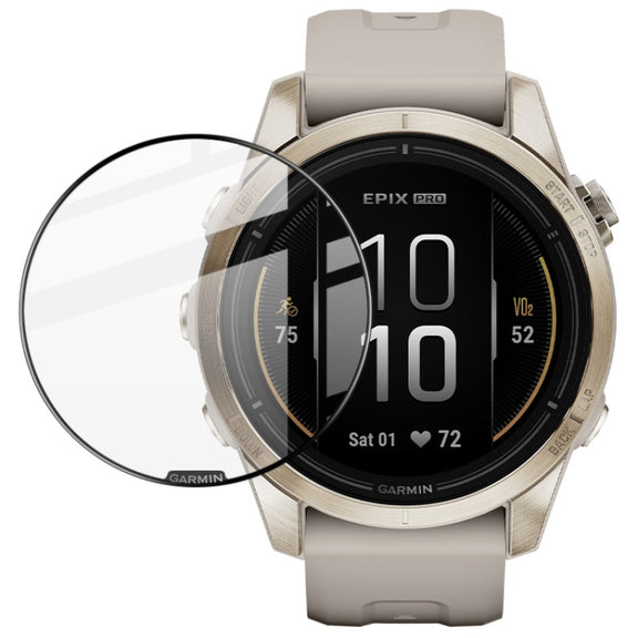 Compatible with Garmin  Epix Pro 42mm IMAK HD High Transparent Wear-resistant Watch Screen Protective Film