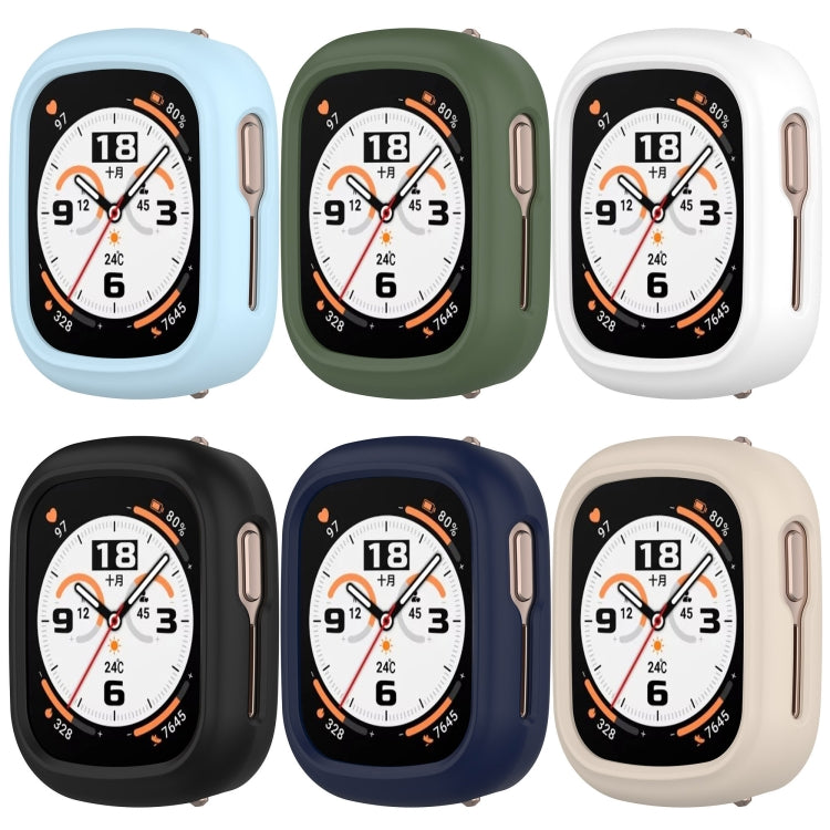 For Honor Watch 4 Half Coverage Hollow PC Watch Protective Case(Blue)