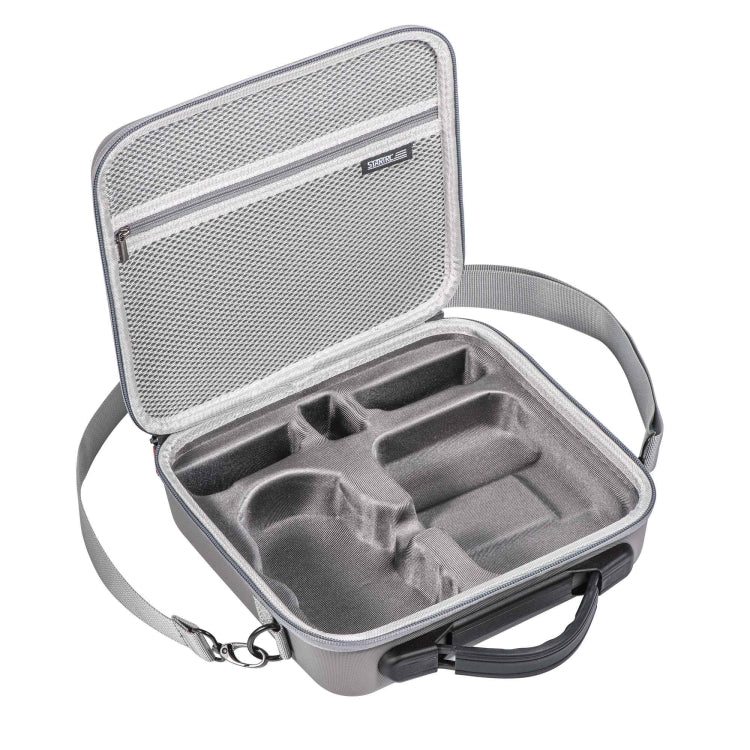 For DJI Mini 4 Pro / N2 STARTRC Shoulder Storage Bag PU Handbag(Grey)