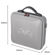 For DJI Mini 4 Pro / N2 STARTRC Shoulder Storage Bag PU Handbag(Grey)