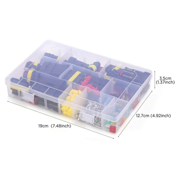 240pcs Car Water-resistant Connector Set with Fuse Blade