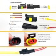 240pcs Car Water-resistant Connector Set with Fuse Blade