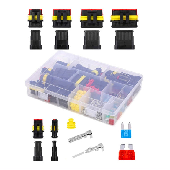 240pcs Car Water-resistant Connector Set with Fuse Blade