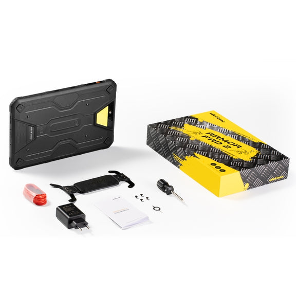 Ulefone Armor Pad 2 Rugged Tablet PC, 16GB+256GB 11 inch Android 13 MediaTek Helio G99 Octa Core 4G Network EU Plug(Black)