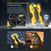 Ulefone Armor Pad 2 Rugged Tablet PC, 16GB+256GB 11 inch Android 13 MediaTek Helio G99 Octa Core 4G Network EU Plug(Yellow)