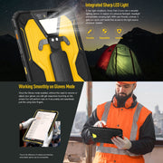 Ulefone Armor Pad 2 Rugged Tablet PC, 16GB+256GB 11 inch Android 13 MediaTek Helio G99 Octa Core 4G Network EU Plug(Yellow)