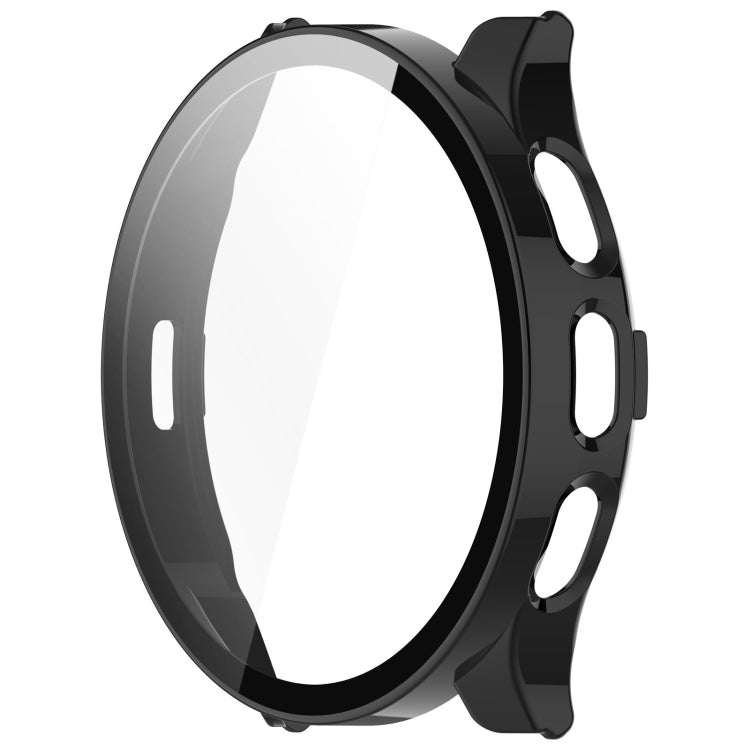 Compatible with Garmin Venu 3S PC + Tempered Glass Film Integrated Watch Case(Black)