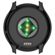 Compatible with Garmin Venu 3S PC + Tempered Glass Film Integrated Watch Case(Black)