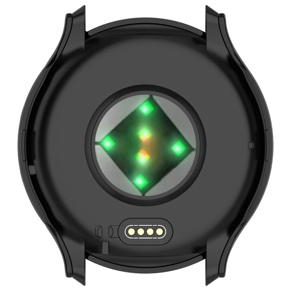 Compatible with Garmin Venu 3S PC + Tempered Glass Film Integrated Watch Case(Black)