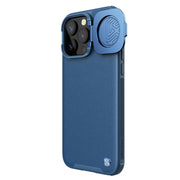 For iPhone 15 Pro Max NILLKIN CamShield Prop Series PC + TPU Phone Case(Blue)