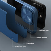 For iPhone 15 Pro Max NILLKIN CamShield Prop Series PC + TPU Phone Case(Blue)