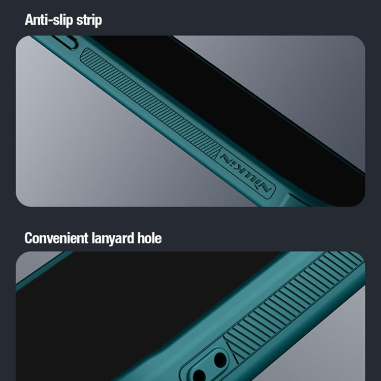 For iPhone 15 Pro Max NILLKIN CamShield Prop Series PC + TPU Phone Case(Green)