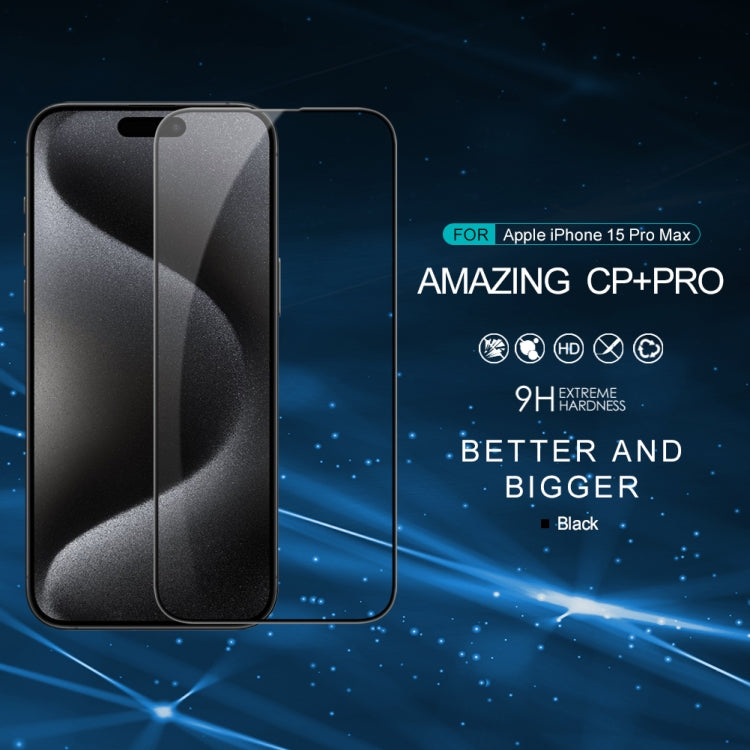 For iPhone 15 Pro Max NILLKIN CP+Pro Explosion-proof Tempered Glass Film