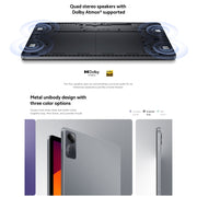 Xiaomi Redmi Pad SE 11 inch, 6GB+128GB, MIUI Pad 14 OS Qualcomm Snapdragon 680 Octa Core, Not Support Google Play(Grey)