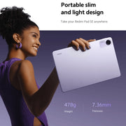 Xiaomi Redmi Pad SE 11 inch, 6GB+128GB, MIUI Pad 14 OS Qualcomm Snapdragon 680 Octa Core, Not Support Google Play(Grey)
