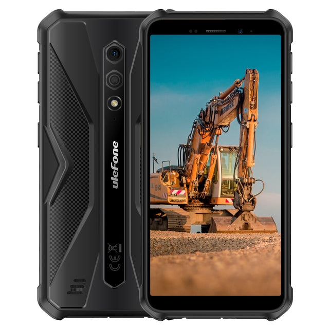 Ulefone Armor X12, 3GB+32GB, Rugged Phone, Face Unlock, 5.45 inch Android 13 Go MediaTek Helio A22 Quad Core, Network: 4G, NFC(All Black)