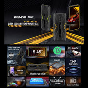 Ulefone Armor X12, 3GB+32GB, Rugged Phone, Face Unlock, 5.45 inch Android 13 Go MediaTek Helio A22 Quad Core, Network: 4G, NFC(Less Green)