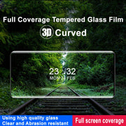For Motorola Edge 40 imak 3D Curved Full Screen Tempered Glass Film