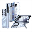 For Samsung Galaxy Z Fold5 5G GKK Integrated Push Lens Window Fold Hinge Phone Case with Pen Slots(Blue) - free shipping - PMC TechLife - Order now!