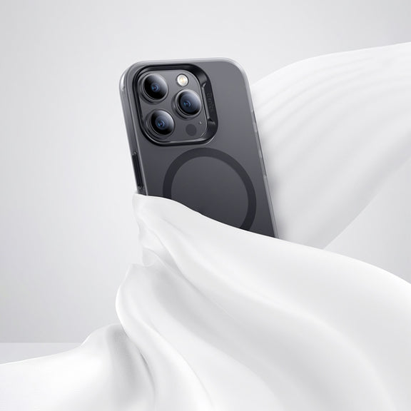 For iPhone 15 Benks Light Sand Series MagSafe Magnetic Shockproof Phone Case(Black)