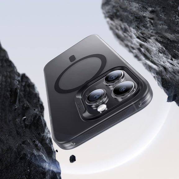 For iPhone 15 Benks Light Sand Series MagSafe Magnetic Shockproof Phone Case(Black)