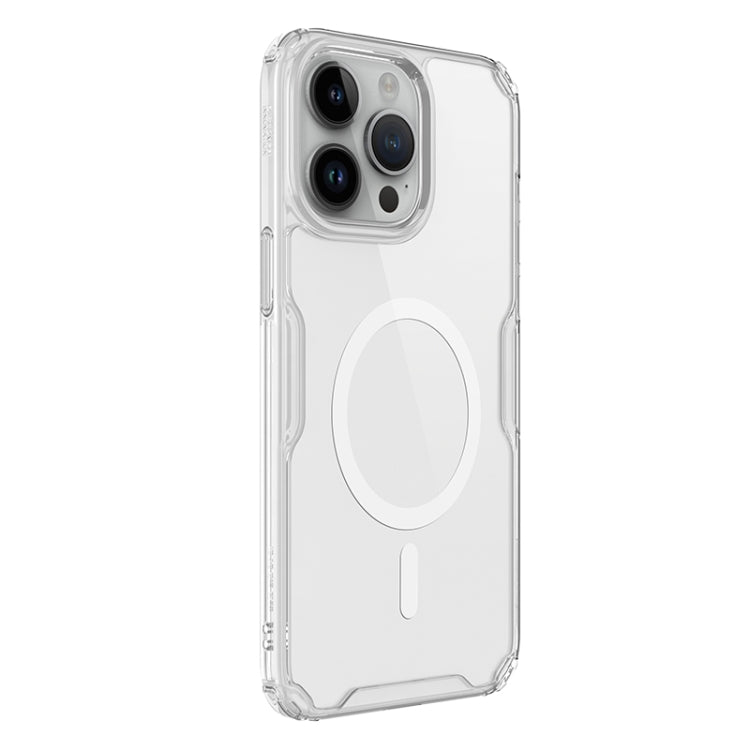 For iPhone 15 Pro Max NILLKIN Ultra Clear Magsafe PC + TPU Phone Case(Transparent)