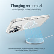 For iPhone 15 Pro Max NILLKIN Ultra Clear Magsafe PC + TPU Phone Case(Transparent)