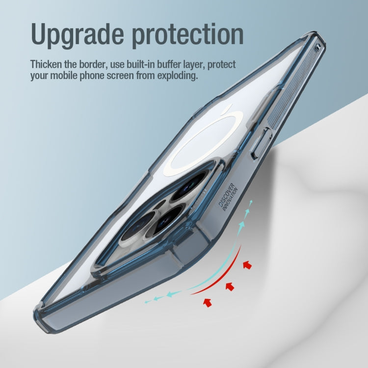 For iPhone 15 Pro Max NILLKIN Ultra Clear Magsafe PC + TPU Phone Case(Transparent)