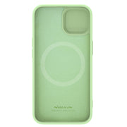 For iPhone 15 Plus NILLKIN CamShield MagSafe Liquid Silicone Phone Case(Green)