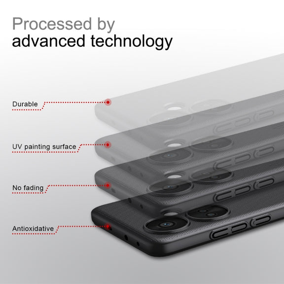 For OPPO K11 NILLKIN Frosted PC Phone Case(Red)