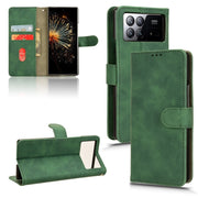 For Xiaomi Mix Fold 3 Skin Feel Magnetic Flip Leather Phone Case(Green)