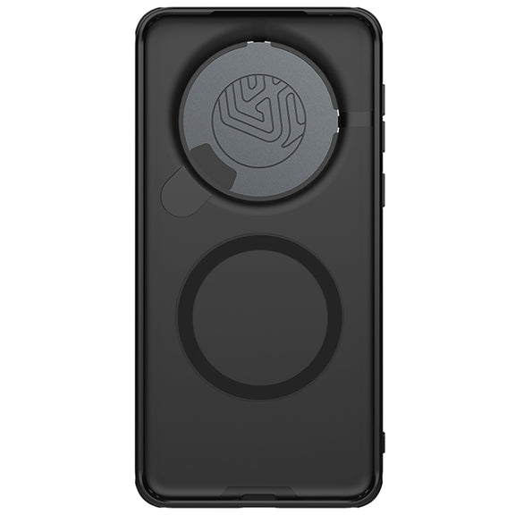 For Huawei Mate 60 Pro/60 Pro+ NILLKIN Black Mirror Prop CD Texture Mirror MagSafe Magnetic Phone Case(Black)