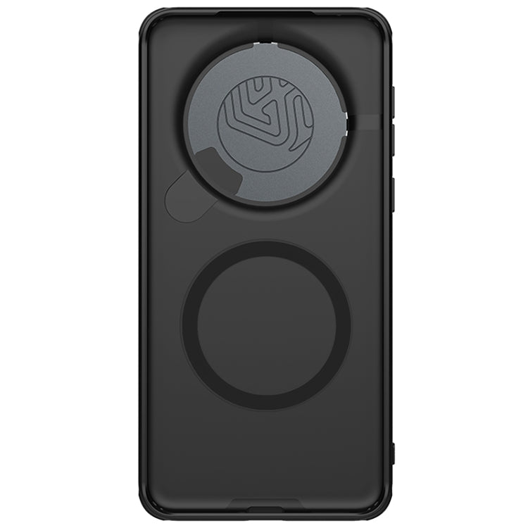 For Huawei Mate 60 Pro/60 Pro+ NILLKIN Black Mirror Prop CD Texture Mirror MagSafe Magnetic Phone Case(Black)