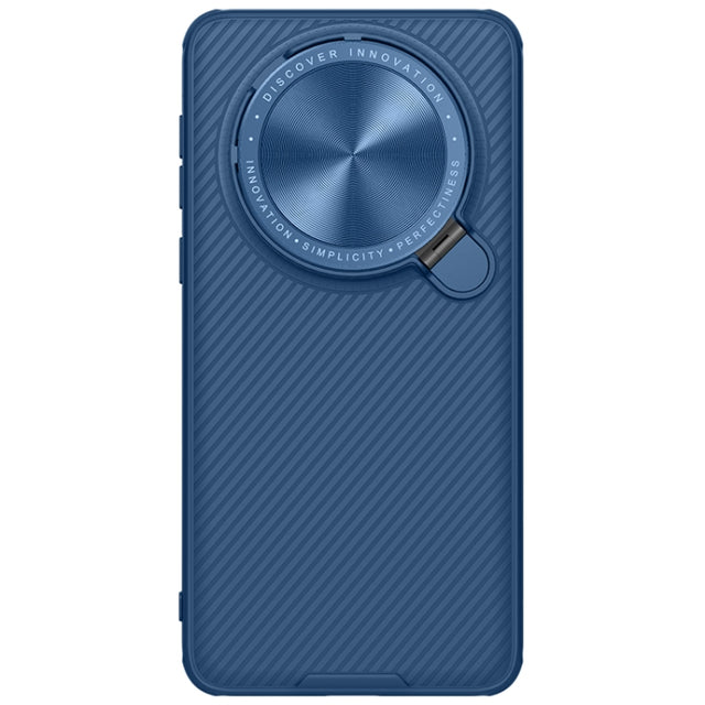 For Huawei Mate 60 Pro/60 Pro+ NILLKIN Black Mirror Prop CD Texture Mirror MagSafe Magnetic Phone Case(Blue)