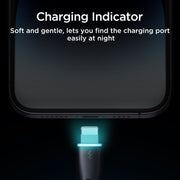 JOYROOM SA32-AL3 Starry Series 3A USB to 8 Pin Fast Charging Data Cable, Length:1m(Black)