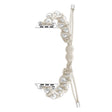 For Apple Watch Series 2 42mm Paracord Gypsophila Beads Drawstring Braided Watch Band(White) - Watch Bands by PMC TechLife | Online Shopping South Africa | PMC TechLife