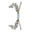 For Apple Watch 42mm Paracord Gypsophila Beads Drawstring Braided Watch Band(Rainbow) - Watch Bands by PMC TechLife | Online Shopping South Africa | PMC TechLife