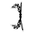 For Apple Watch 42mm Paracord Gypsophila Beads Drawstring Braided Watch Band(Black) - free shipping - PMC TechLife - Order now!