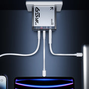 WK WP-U156 Pioneer Series 65W USB+Dual USB-C/Type-C GaN Charger(Silver)